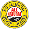 No artificial growth hormones. All Natural.